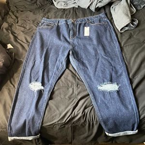 BooHoo Mom Jeans size 22